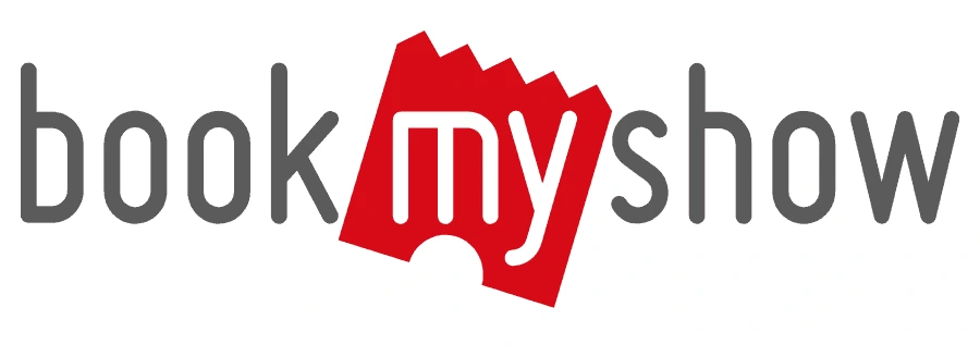 BookMyShow logo, online movie and event ticket booking platform