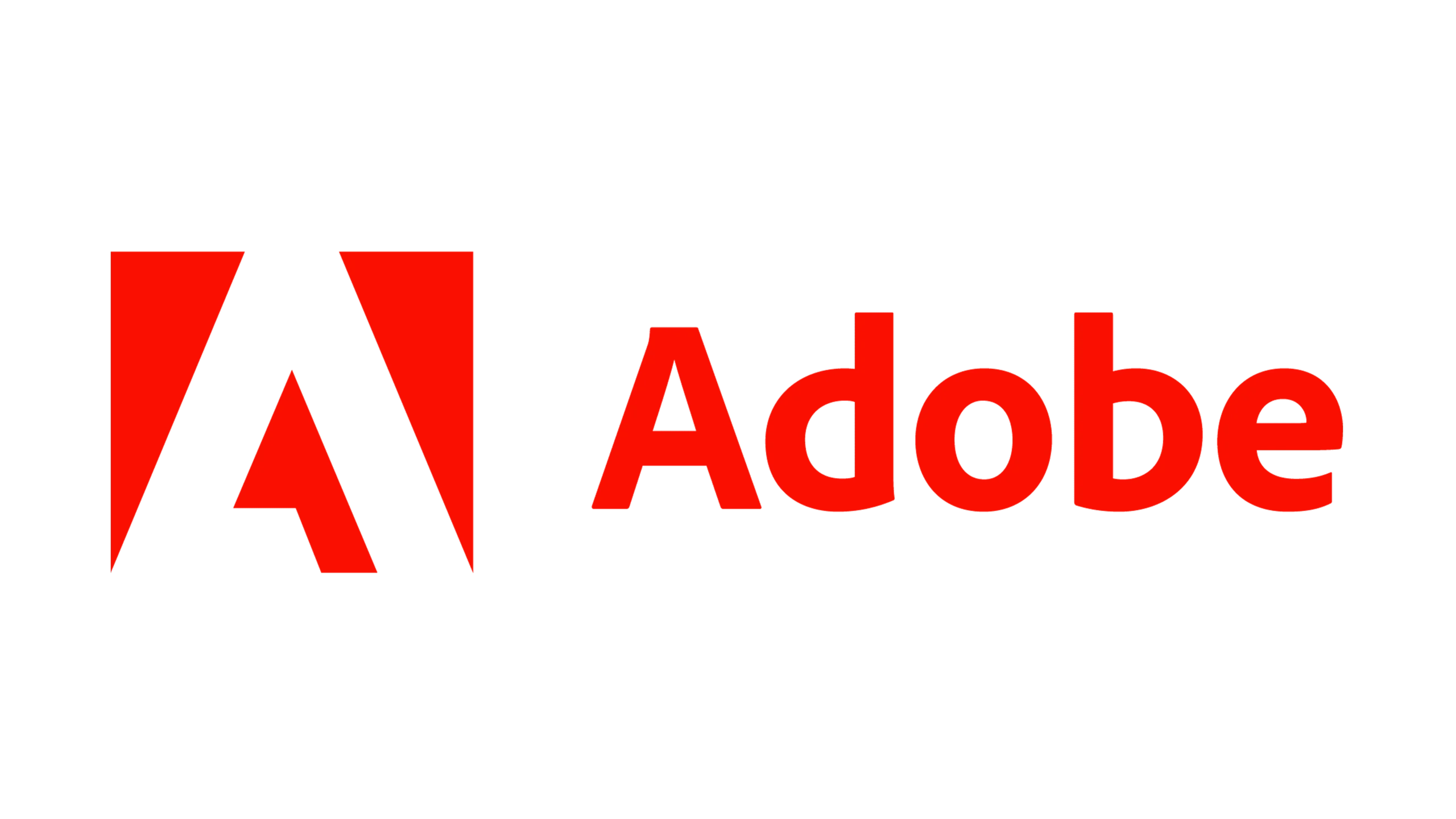 Adobe company logo,a global leader in creative software and digital marketing solutions.