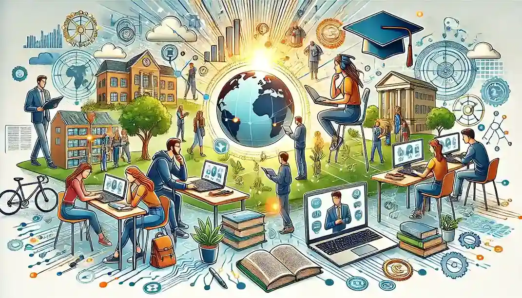 A Comprehensive Illustration Highlighting the Importance of Distance Education